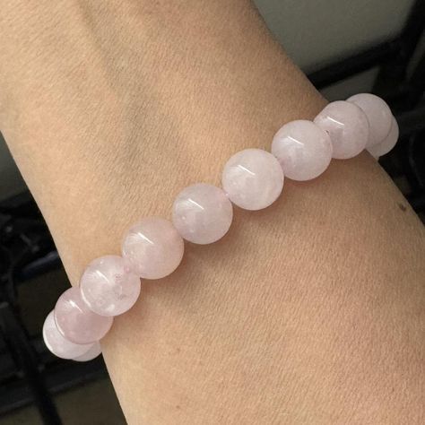 Rose Quartz Bead Bracelet – Love, Harmony & Emotional Healing