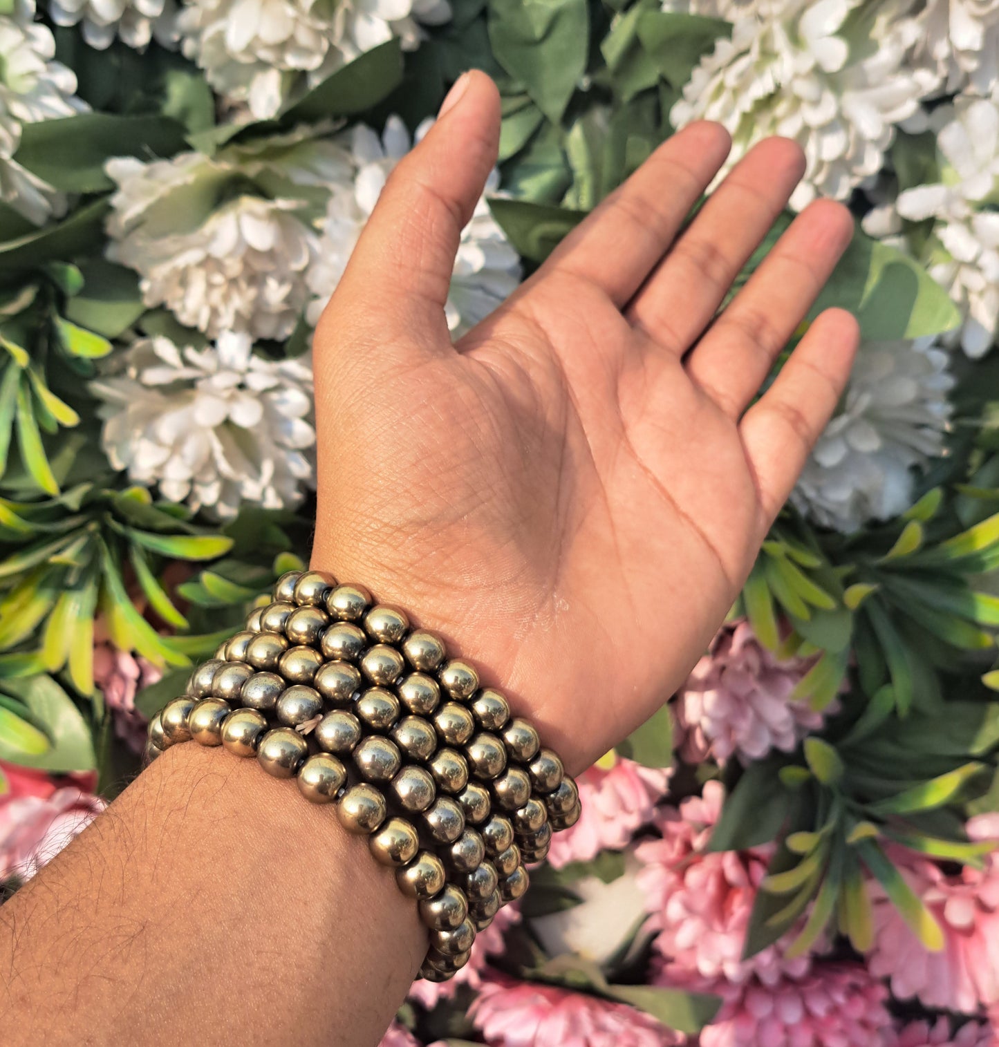 Money Magnet Golden Pyrite Bracelet