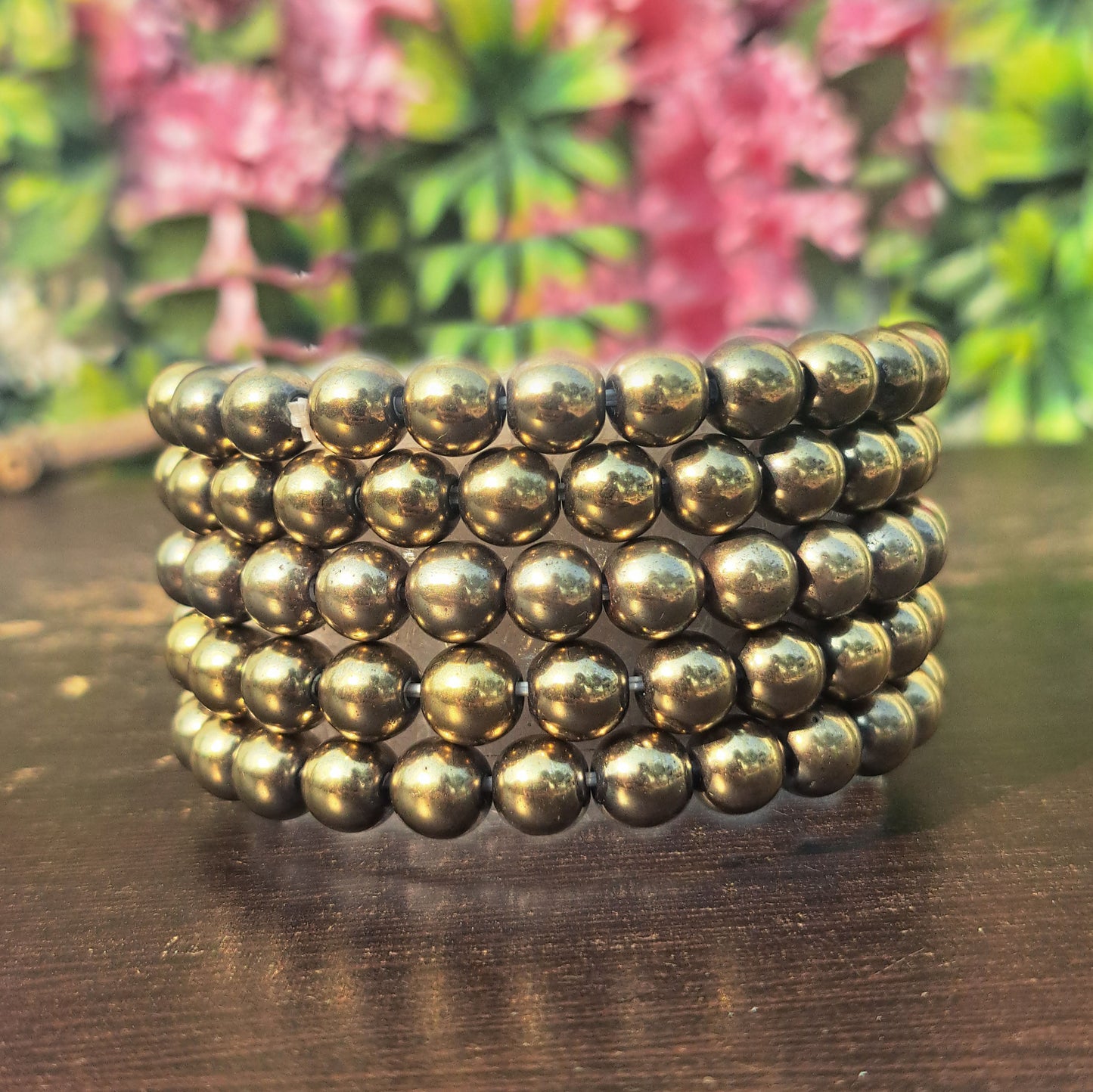 Money Magnet Golden Pyrite Bracelet