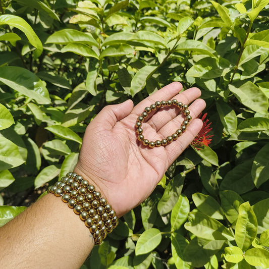 Money Magnet Golden Pyrite Bracelet
