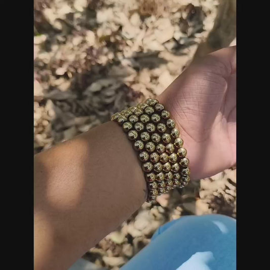 Money Magnet Golden Pyrite Bracelet